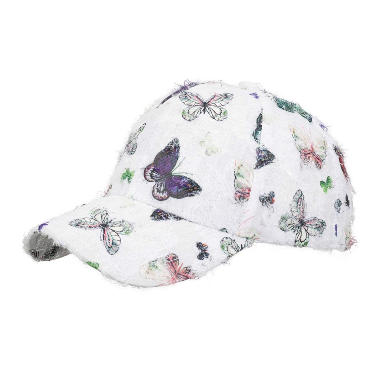 ETHNIC STYLE BUTTERFLY PRINT BASEBALL CAP SUN HAT CWAH1529