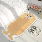 FAUX CASHMERE CARTOON RUG CUTE NON SLIP MAT_CWMM7406