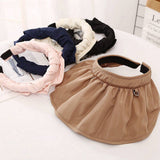 Shell Sun Hat For Women -Two-In-One Hairband, Hat_Cwah3317