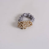 NEW SIMPLE PEARL SCRUNCHIE CUTE FRESH HAIR TIE_CWAHA6774
