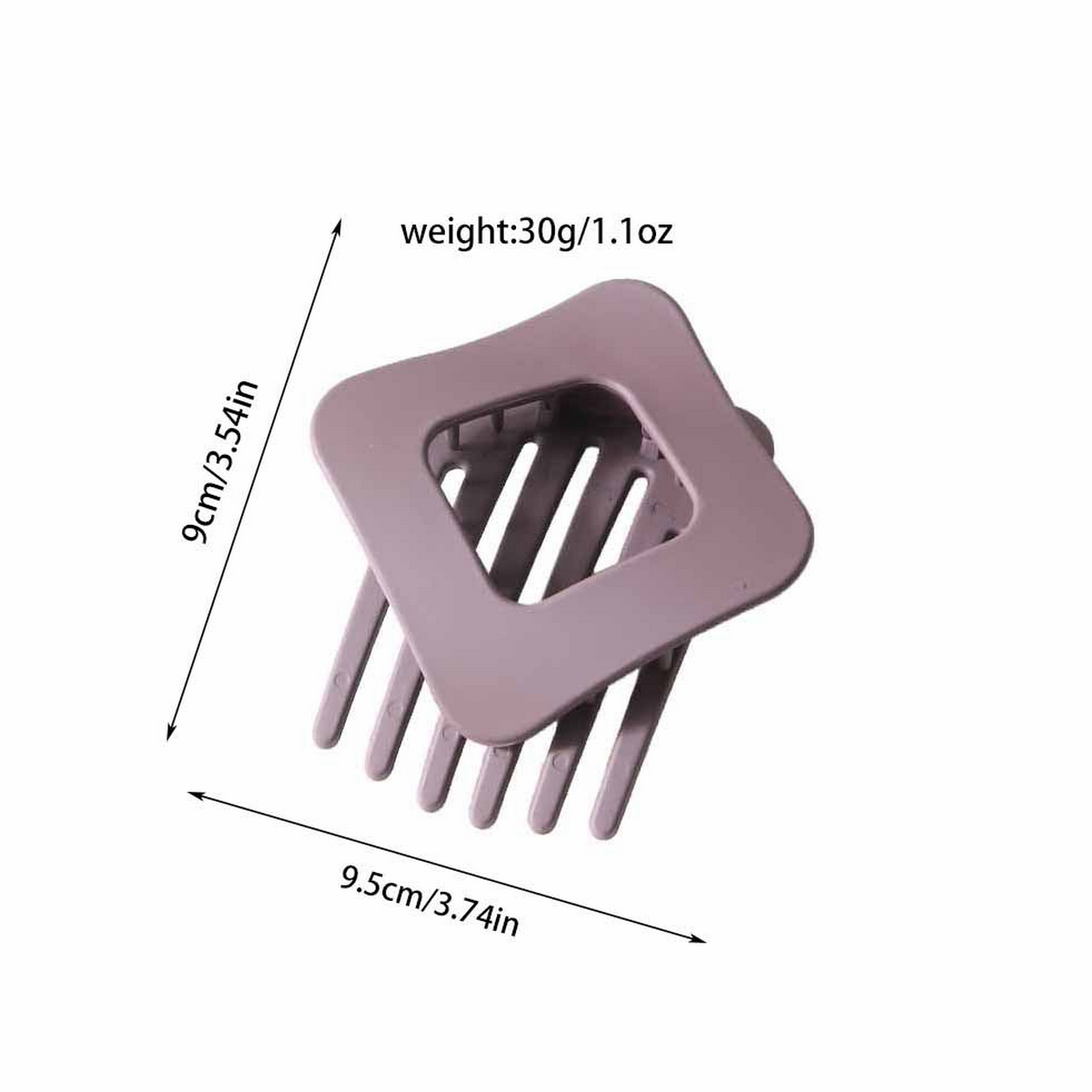 CHIC RHOMBUS HAIR CLIP SPRING DUCKBILL CLIP_CWAHA6513