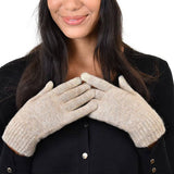 Winter Warm Outdoor Knitted Touchscreen Gloves_Cwag0385
