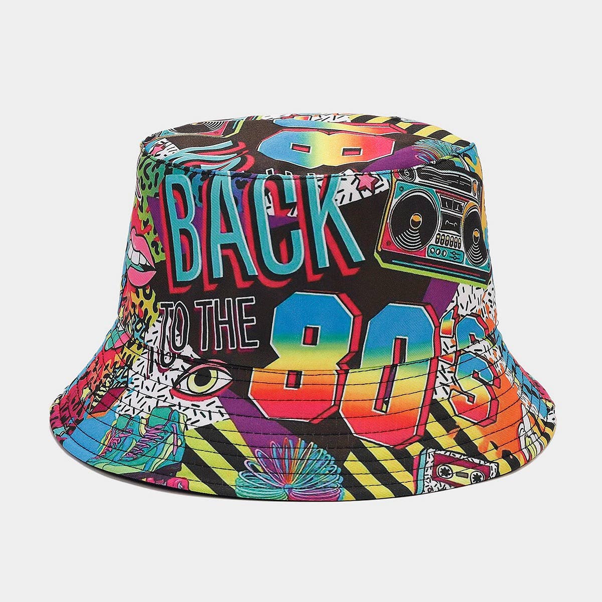 NOSTALGIC CLASSIC PARTY BUCKET HAT_CWAH1642