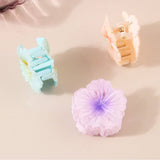 CABBAGE FLOWER HAIR CLAW VACATION STYLE SMALL CLIP_CWMM4997