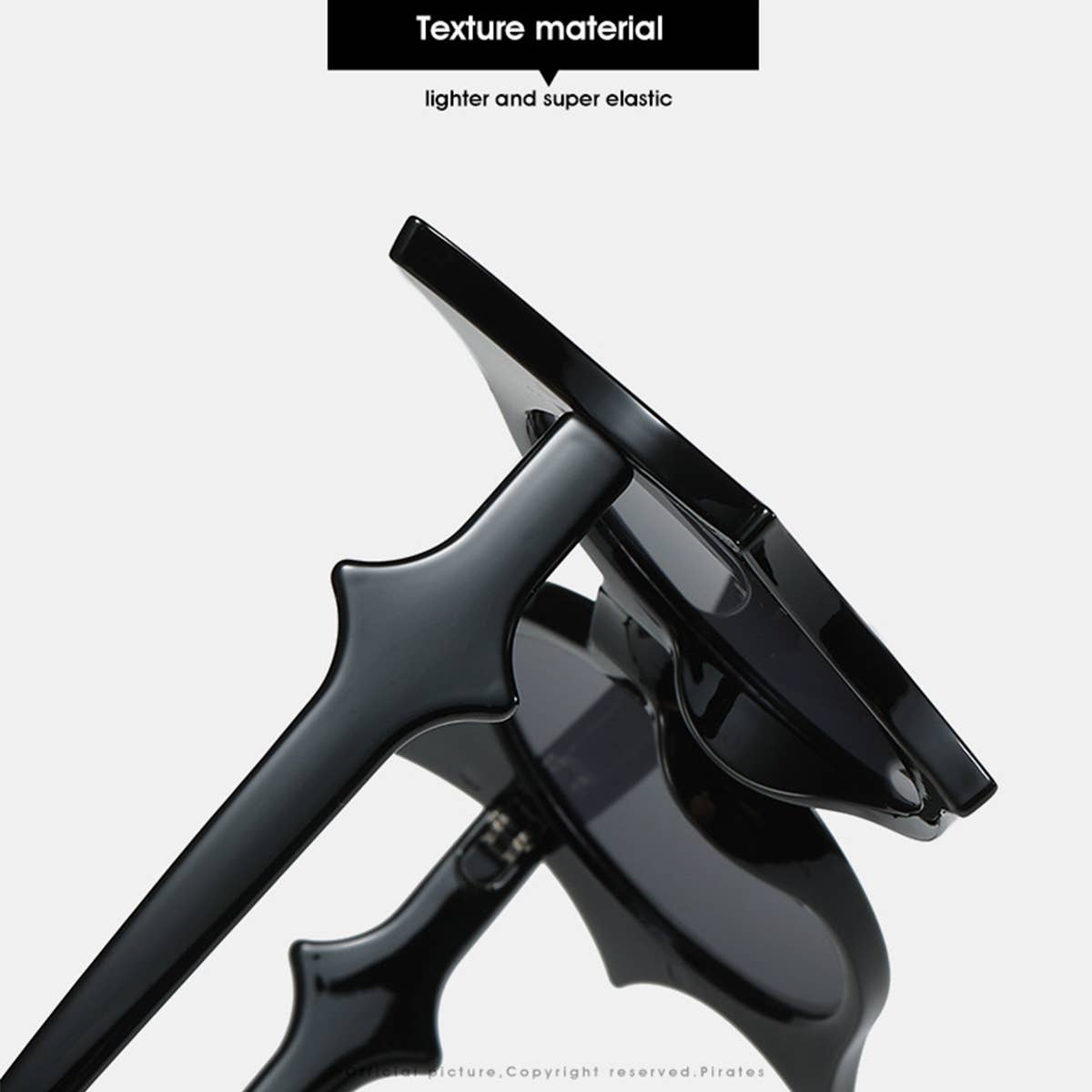 HIP HOP FUNNY BAT FASHION SUNGLASSES FOR WOMEN_CWASG0245