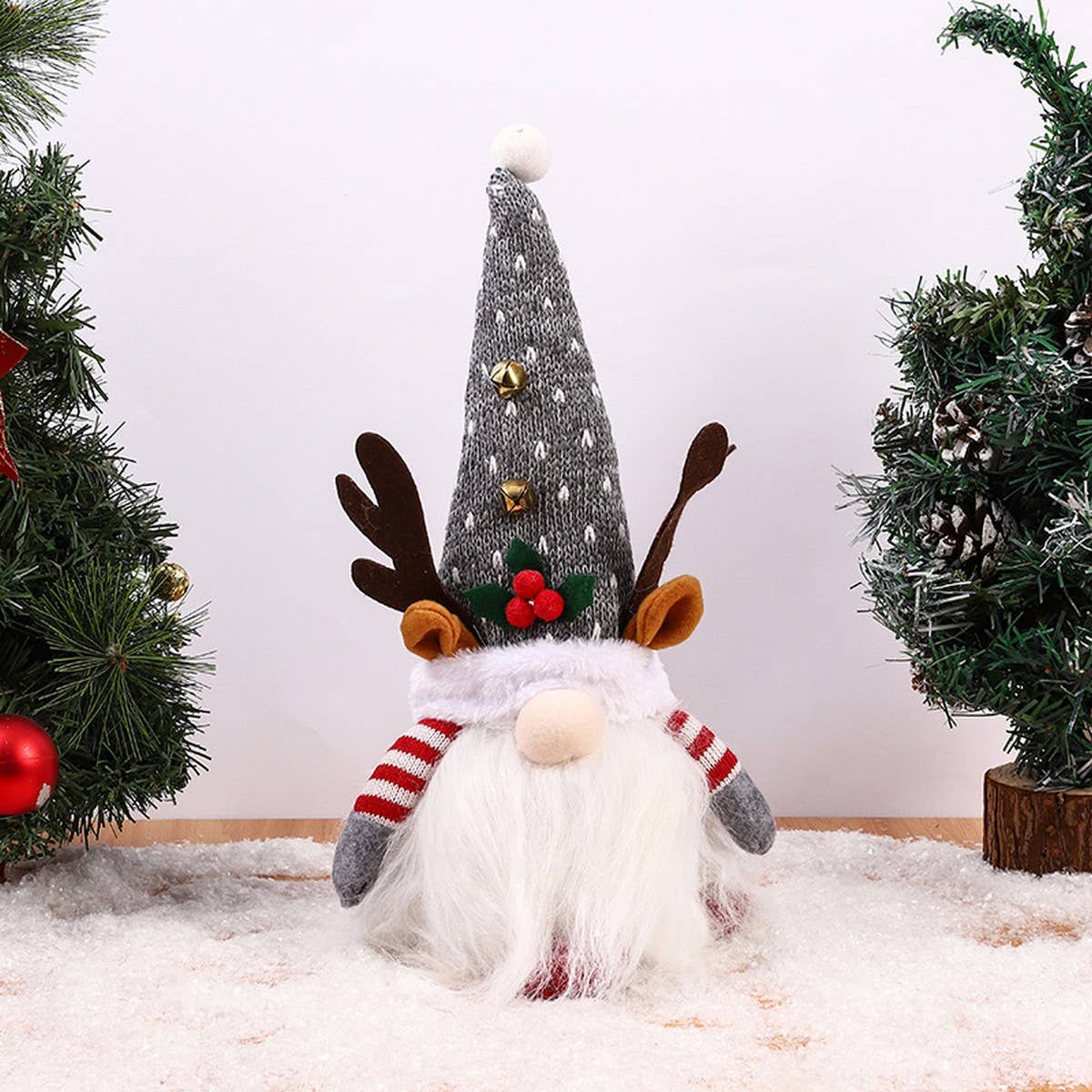 CHRISTMAS LIGHTED RUDOLPH DOLL ORNAMENTS_CWMM2857