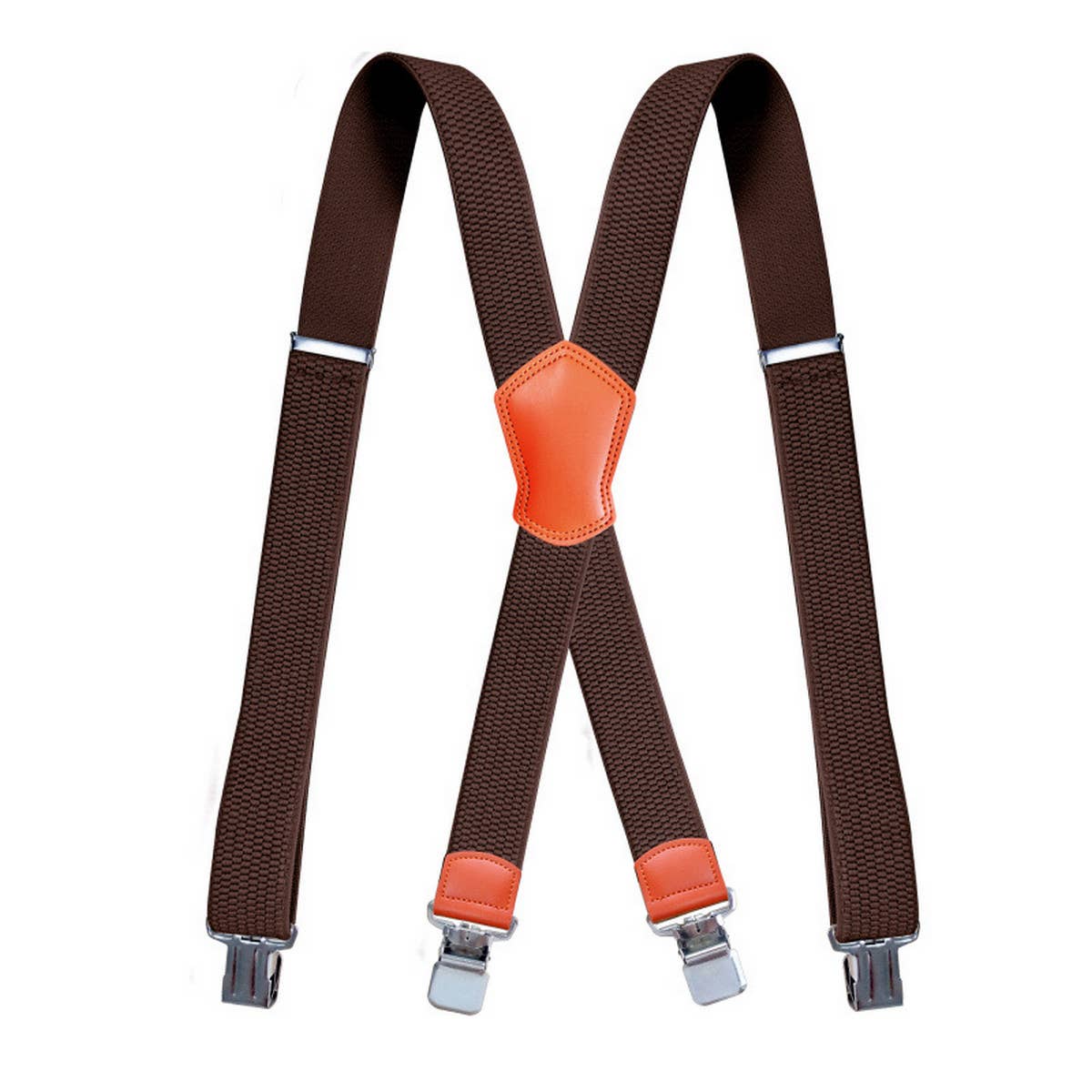 Unisex Elastic X-Shaped Suspender Clip_Cwmm1113