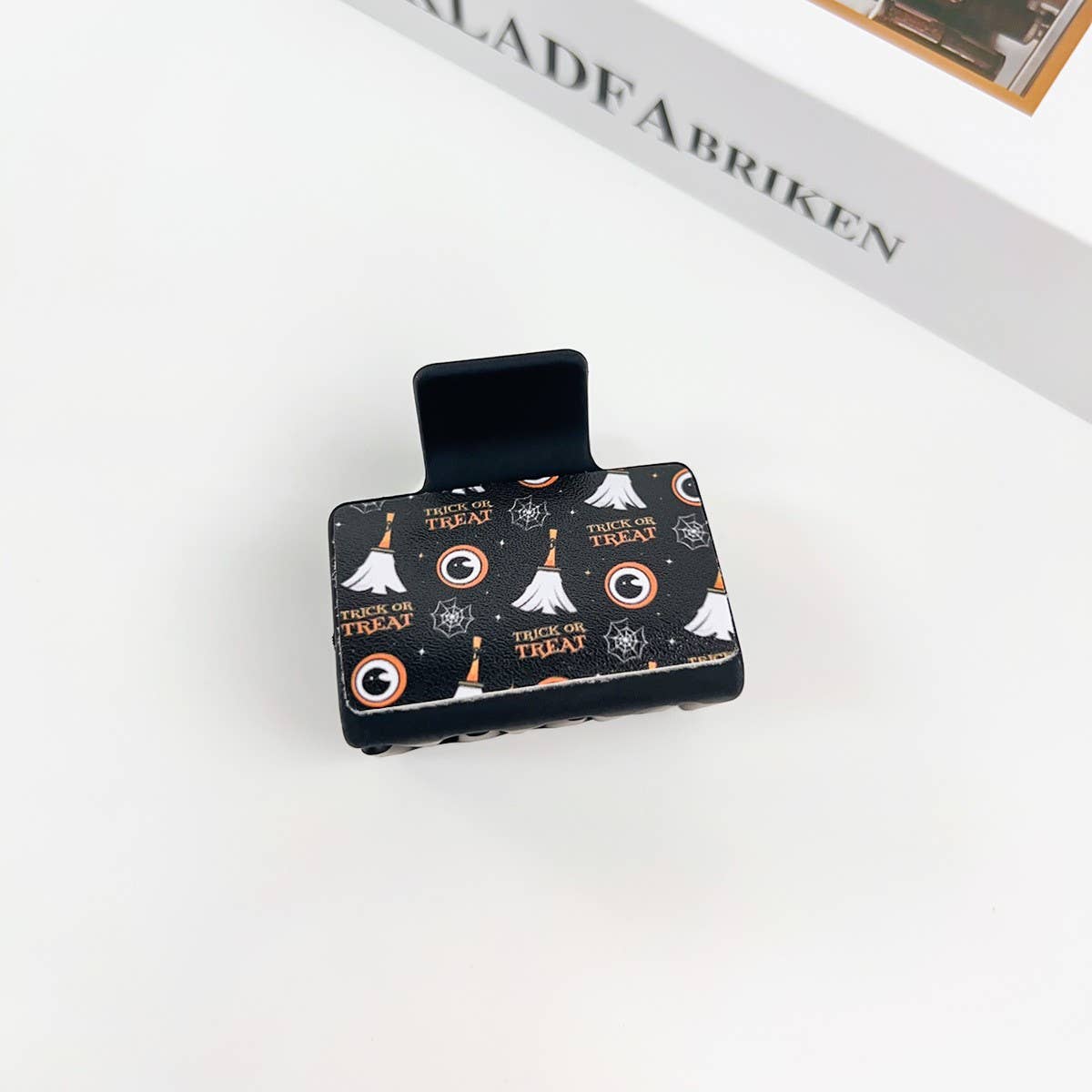 GOTHIC HALLOWEEN CLAW CLIP PUMPKIN GHOST DESIGN_CWAHA1443