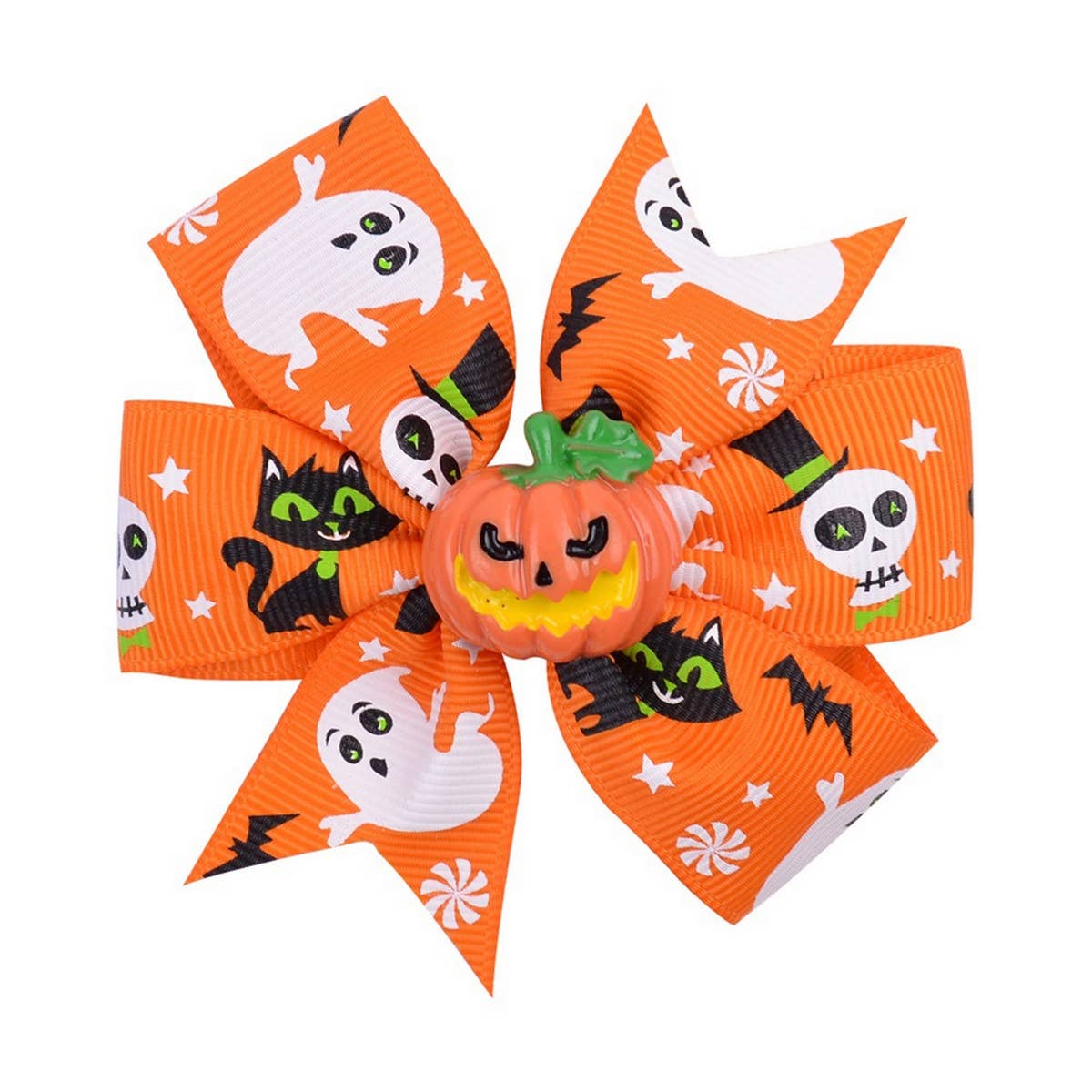 CHILDRENS HALLOWEEN BAT HEAD HORROR HAIRPIN_CWAHA2354