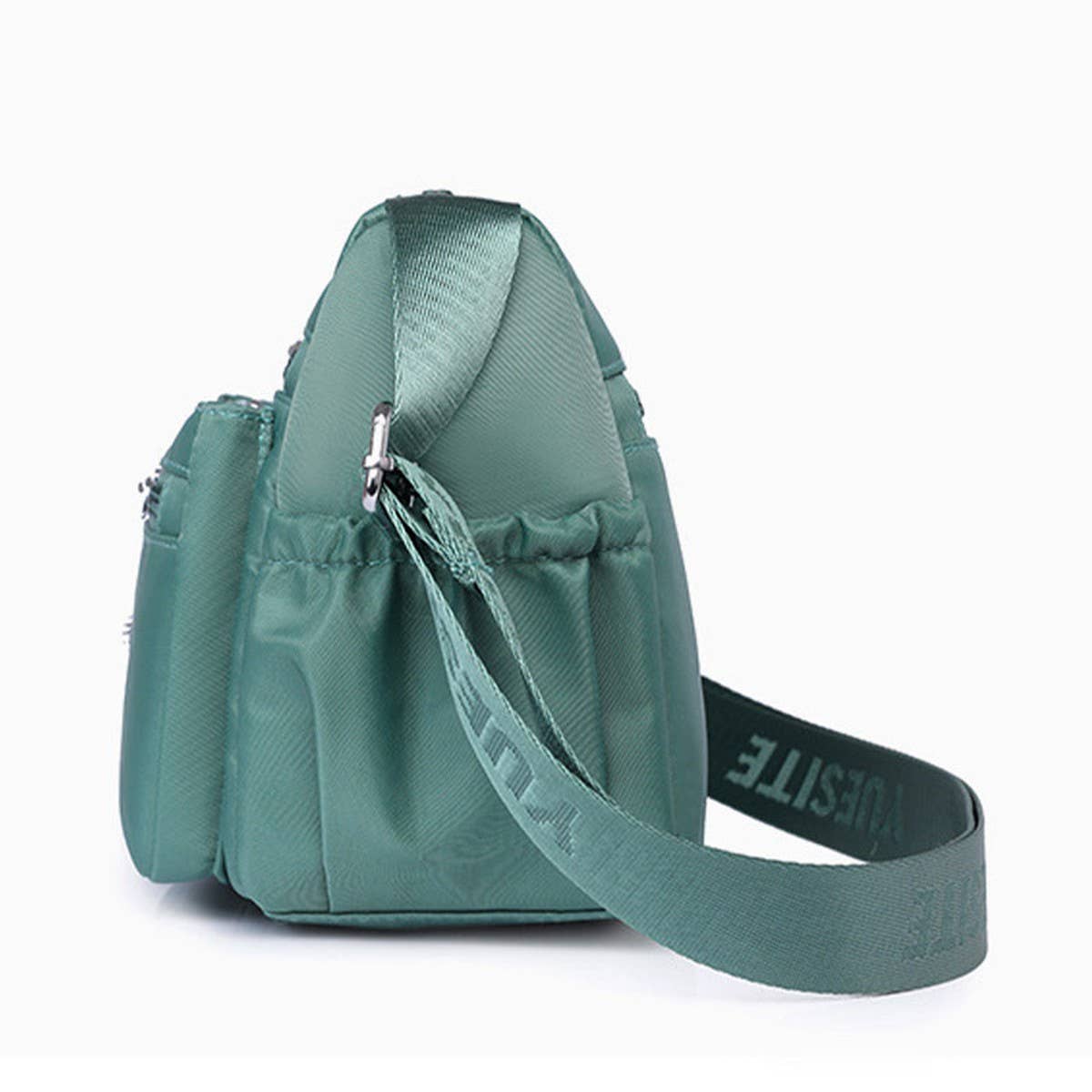 Nylon Multi-Compartment Shoulder Crossbody Bag_Cwasc1752