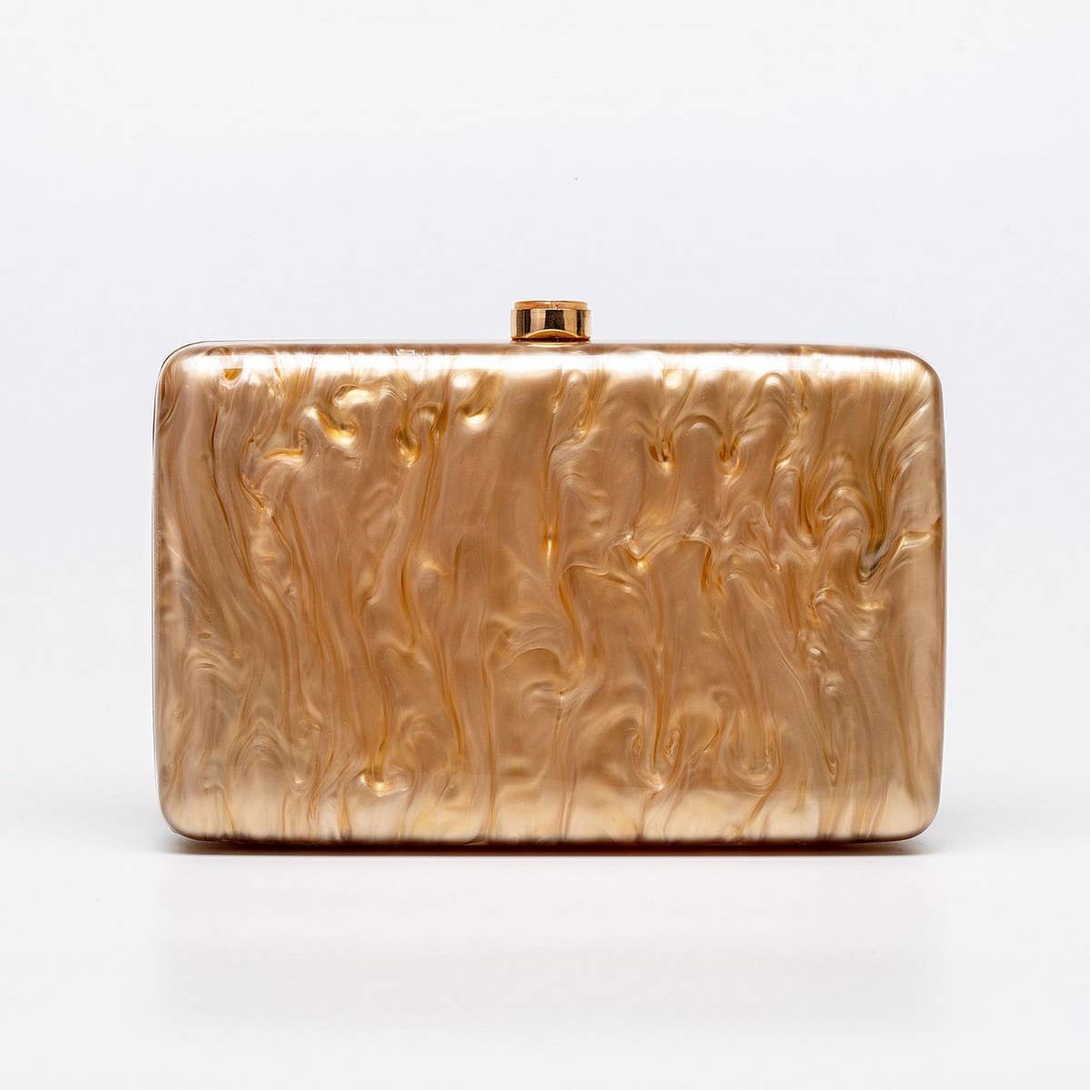 Irregular Shell Acrylic Crossbody Wedding Clutch_Cwab5924