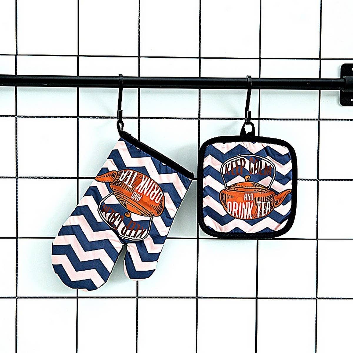 THICKENED HEAT RESISTANT KITCHEN GLOVES_CWMM1448