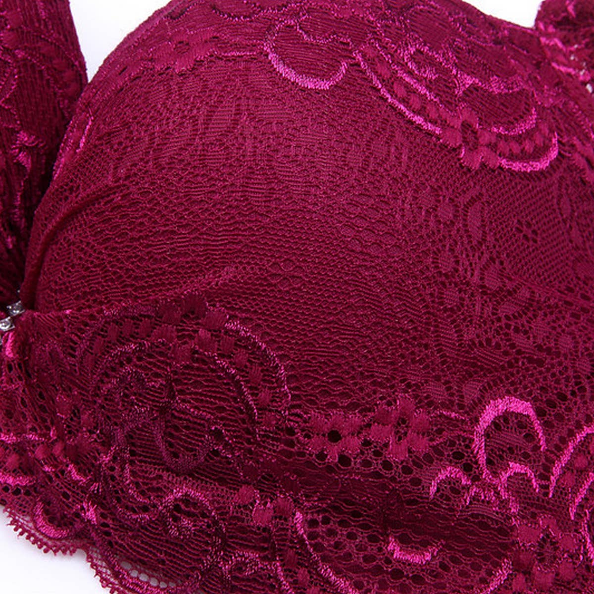 Women Adjustable Plus-Size Lace Bra_Cwmu0112