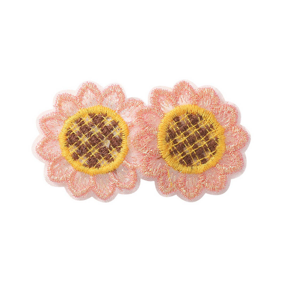 Vintage Childrens Sunflower Hair Clip