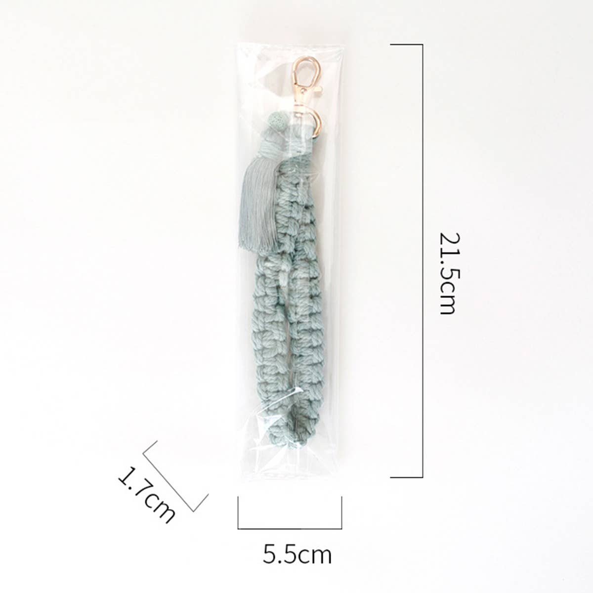 HANDWOVEN PASTORAL RETRO TASSEL KEYCHAIN_CWMM1210