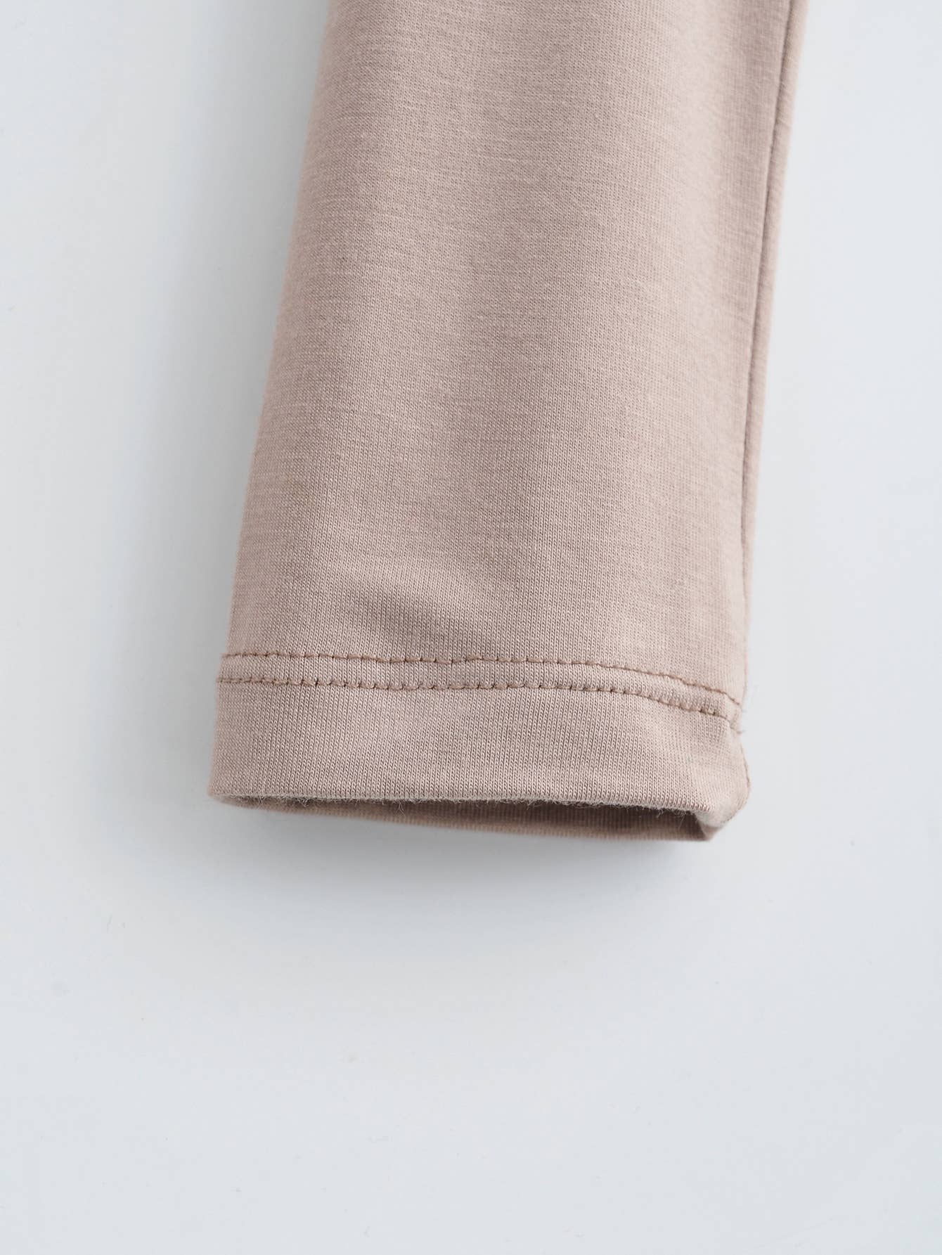 Tight Deep V-Neck Long-Sleeved One-Piece Top