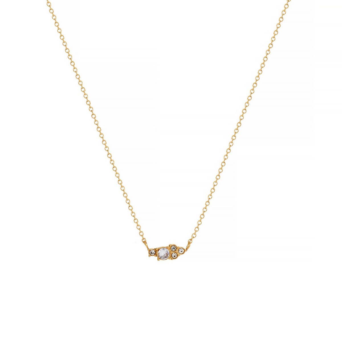 CLASSIC SIMPLE COLORFUL BIRTHSTONE NECKLACE_CWMM5669