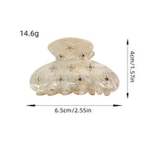 RHINESTONE ACRYLIC HAIR CLAW 6 5CM CHIC CLIP_CWAHA1485