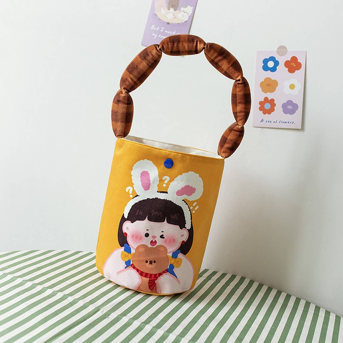 COZY PADDED CARTOON HANDBAG KIDS GIFT_CWAB5591