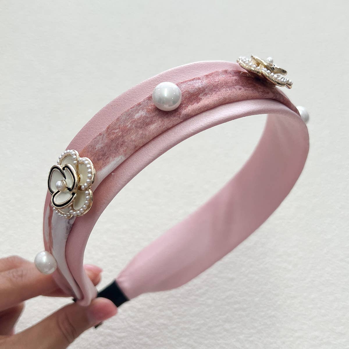 SIMPLE PINK INK DYED HEADBAND_CWAHA2858