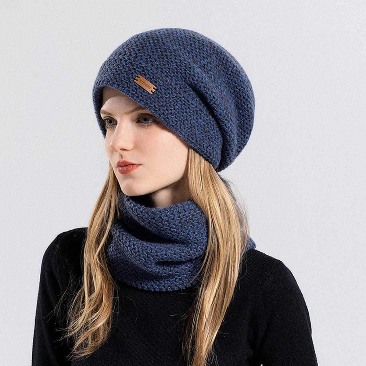 Winter Warm Earmuffs Hat And Scarf Set_Cwasc1118