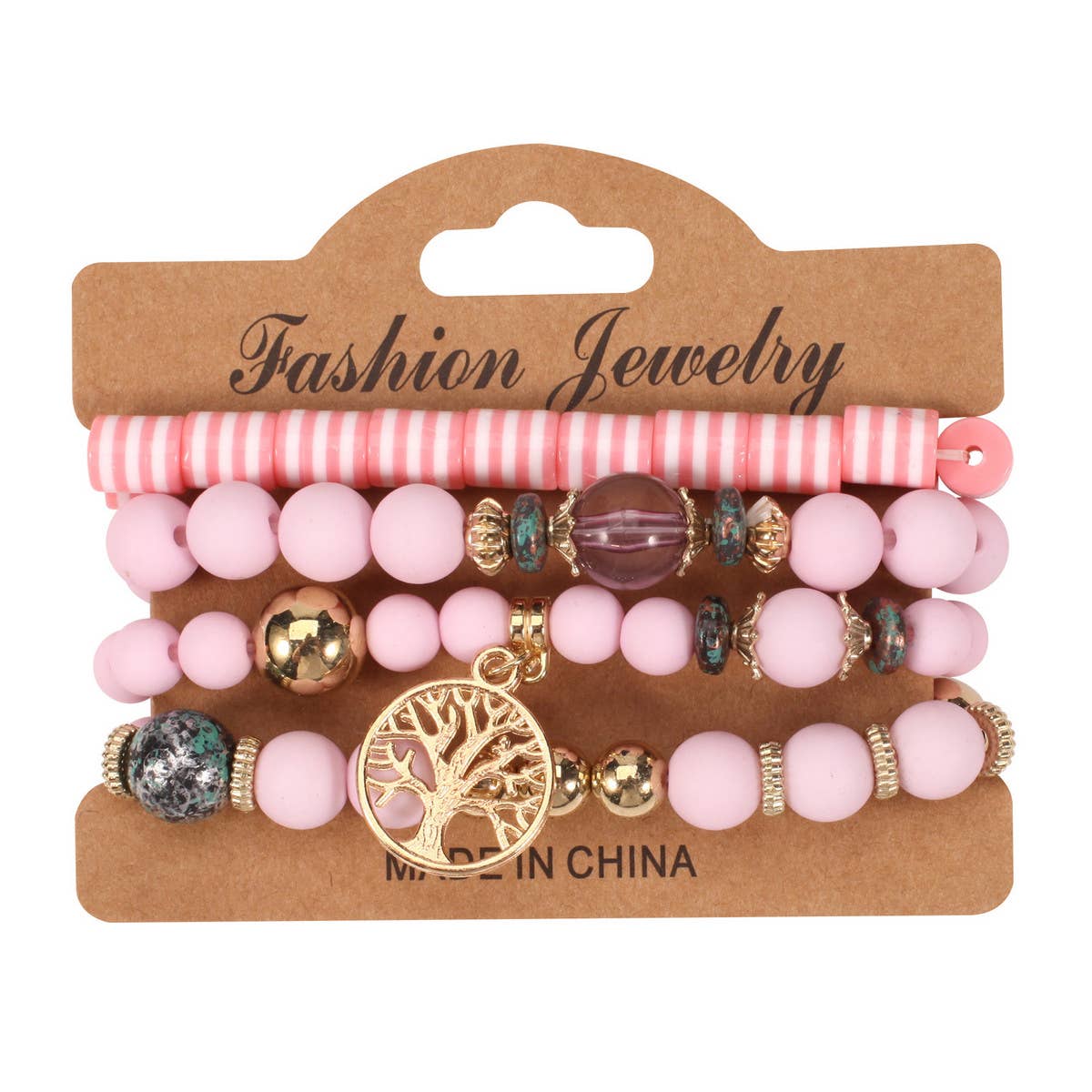 HAND BEADED BOHEMIAN TREE OF LIFE BRACELET_CWAJE2220