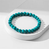 Women'S Boho Turquoise Beaded Anklet Handmade_Cwmm6349