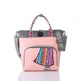 MOTHER AND BABY BAG LIGHTWEIGHT SHOULDER HANDBAG_CWAB2238