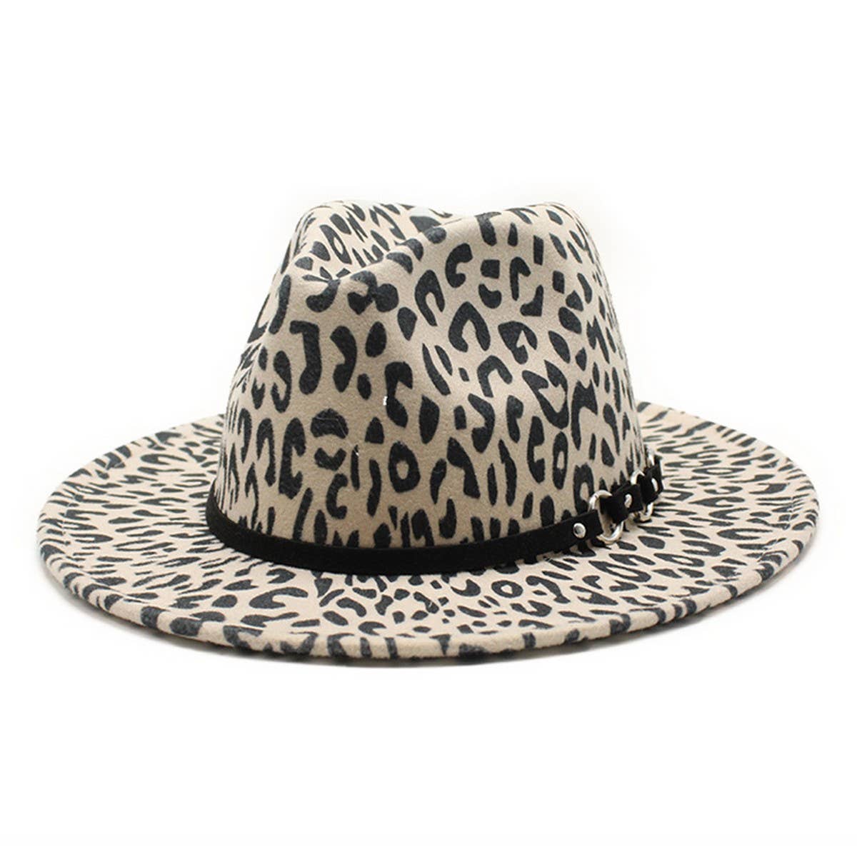 Woolen Hat With Wide Brim Gentlemans Jazz Hat_Cwah2574