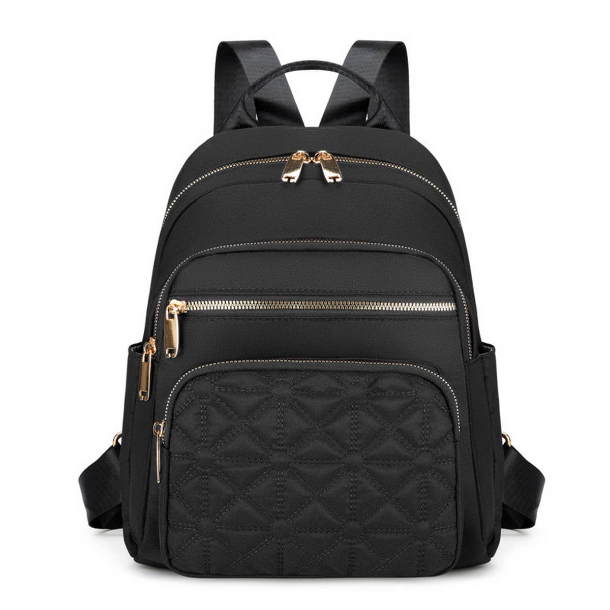 Women'S Fashionable All-Match Solid Color Backpack_Cwab2736