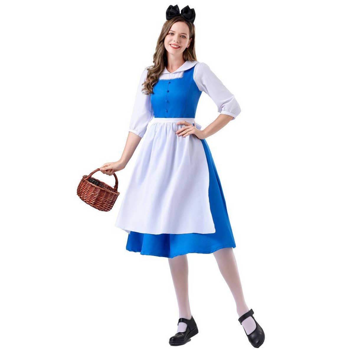 HALLOWEEN MAID COSPLAY COSTUME DRESS_CWMM1518