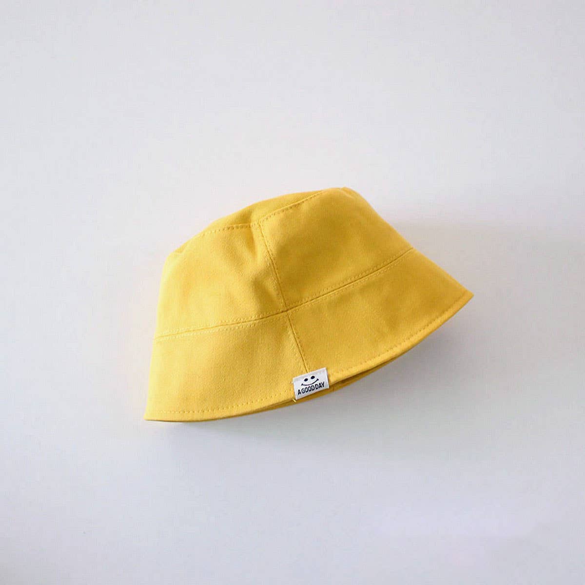 CANDY COLOR CHILDRENS SOLID COLOR BUCKET HAT_CWAH2861