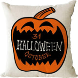 HALLOWEEN ORANGE PUMPKIN HEAD PILLOWCASE_CWMM1352
