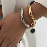 FASHIONABLE AND SIMPLE ALLOY ROUND RING BRACELET_CWMM3089
