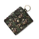 PU LEATHER CARD HOLDER WITH KEYCHAIN ID SLOT_CWAB4938