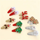 Cwaha07720_Christmas Plush Bear Santa Hat Headband