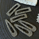 Acetate Side Hair Clip Elegant Duckbill Pin_Cwaha07901