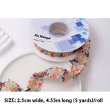 RIBBON TWEED BOUQUET FLOWER WRAP DIY RIBBON_CWMM5745