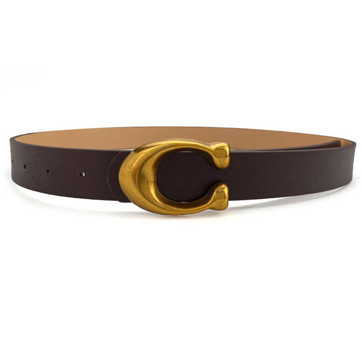 Women Fashion Retro U-Buckle Belt_Cwabe0136