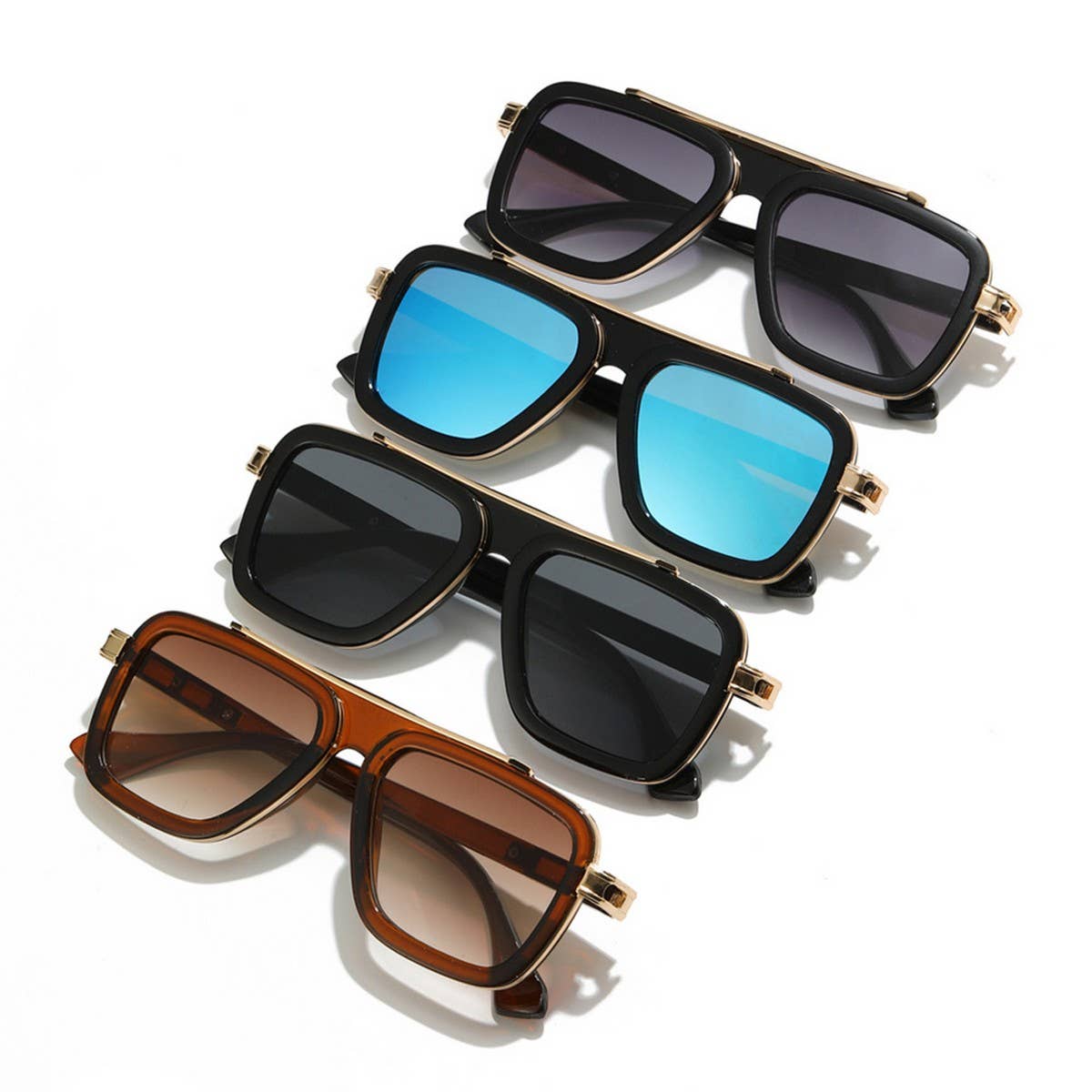 2024 RETRO SQUARE FRAME TRENDY PUNK SUNGLASSES_CWASG0270