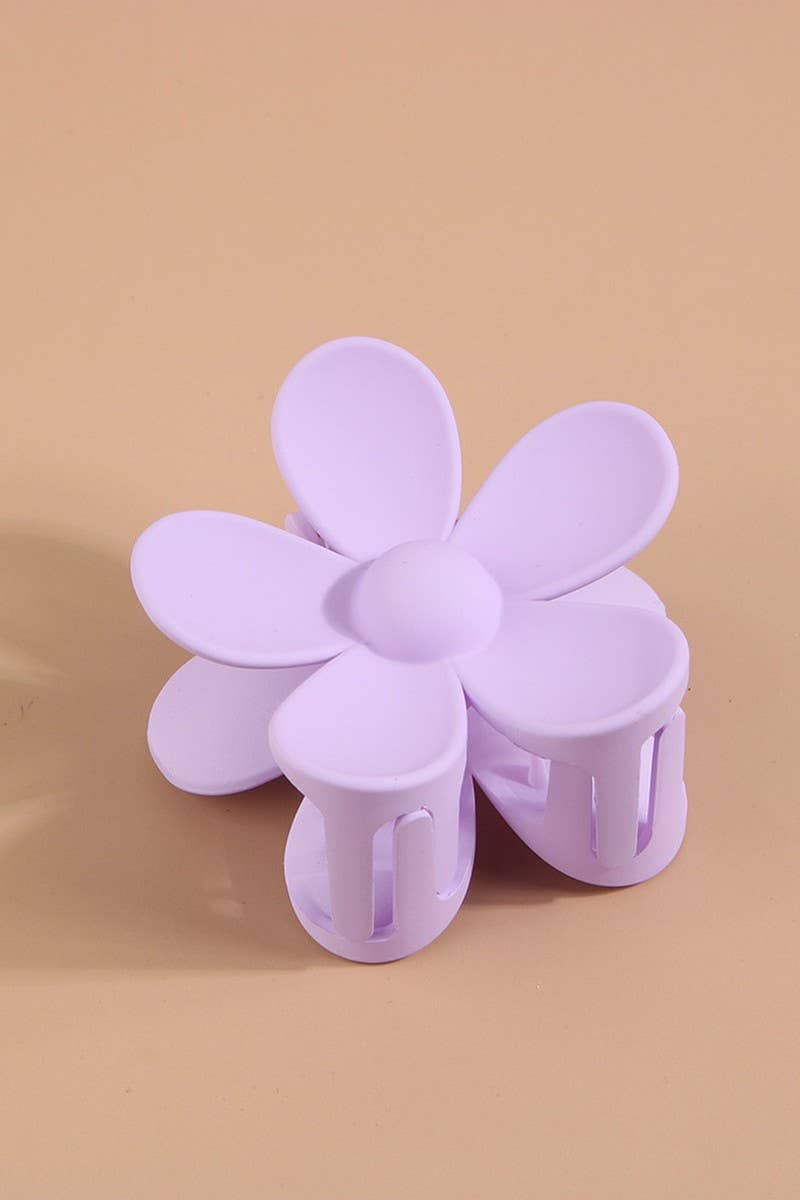 Cwaha0574_Flower Shark Claw Clip Hair Clip