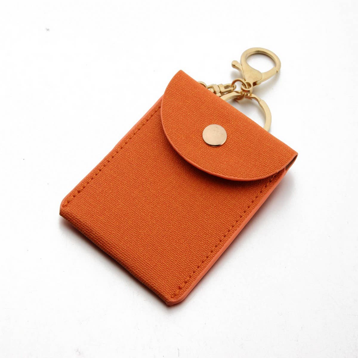 PU LEATHER WRISTLET WALLET KEYCHAIN_CWAB5005