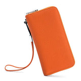 LONG LEATHER WALLET SOFT HANDHELD CLUTCH_CUAB00388
