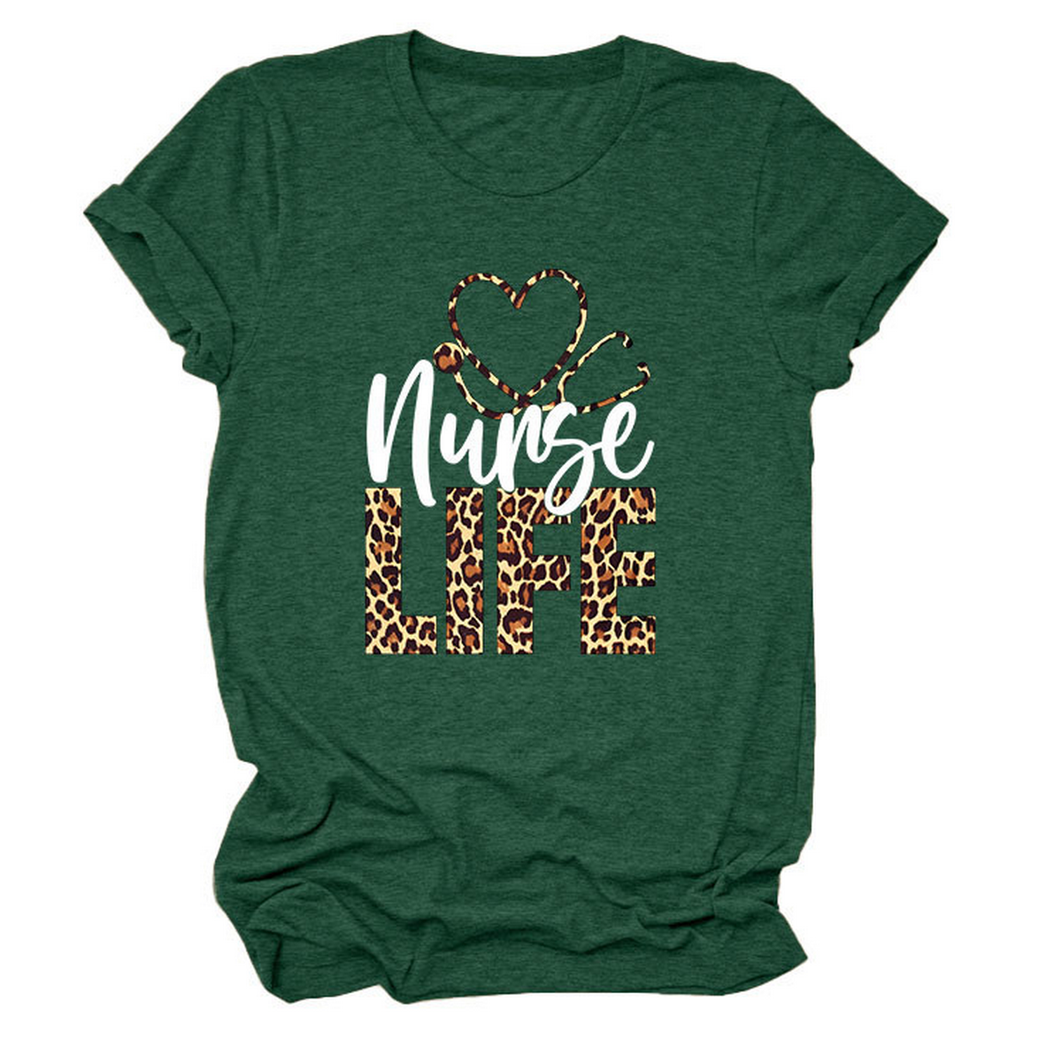 FUNNY NURSE LIFE TEE SOFT CREWNECK T SHIRT_CWTTSL0505