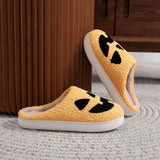 PUMPKIN HALLOWEEN GHOST WARM COTTON SLIPPERS_CWSHS0868