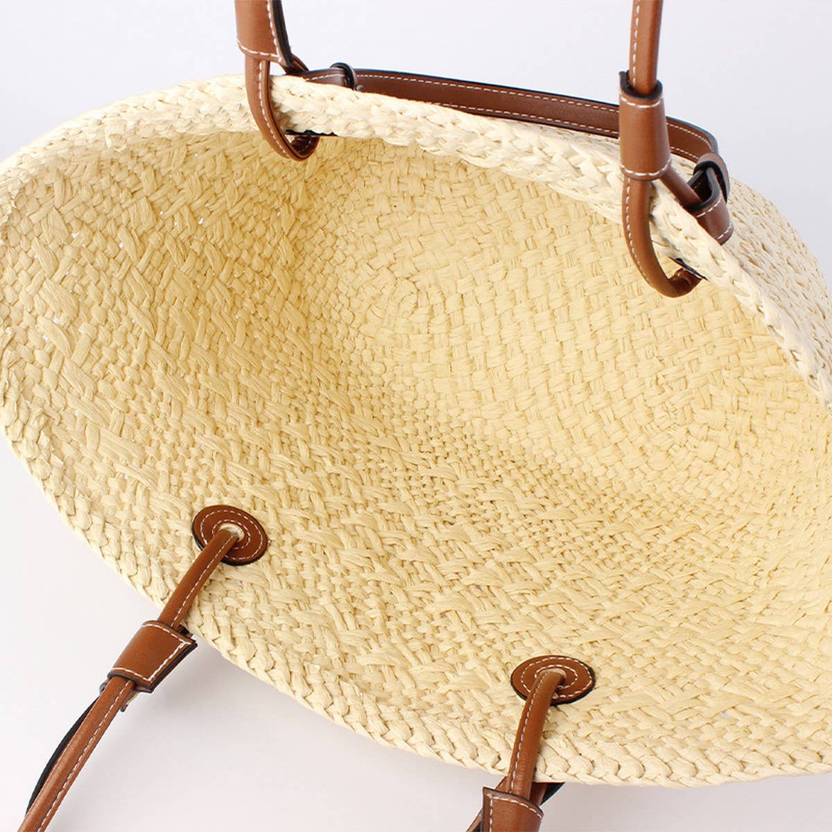 PERSONALIZED FASHIONABLE LARGE CAPACITY STRAW BAG_CWAB4707