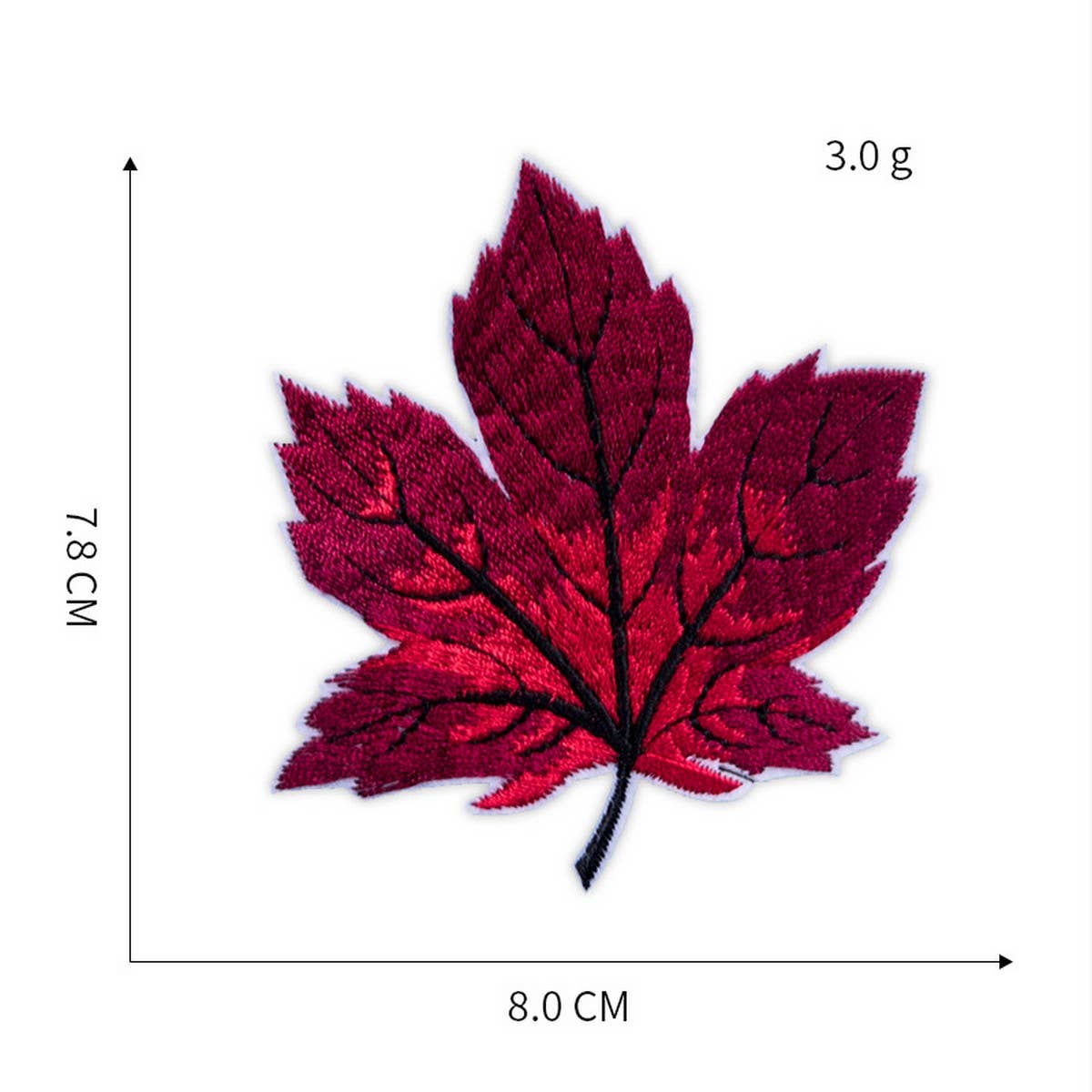 NEW MAPLE LEAF EMBROIDERY CHILDRENS CLOTH PATCH_CWMM4030