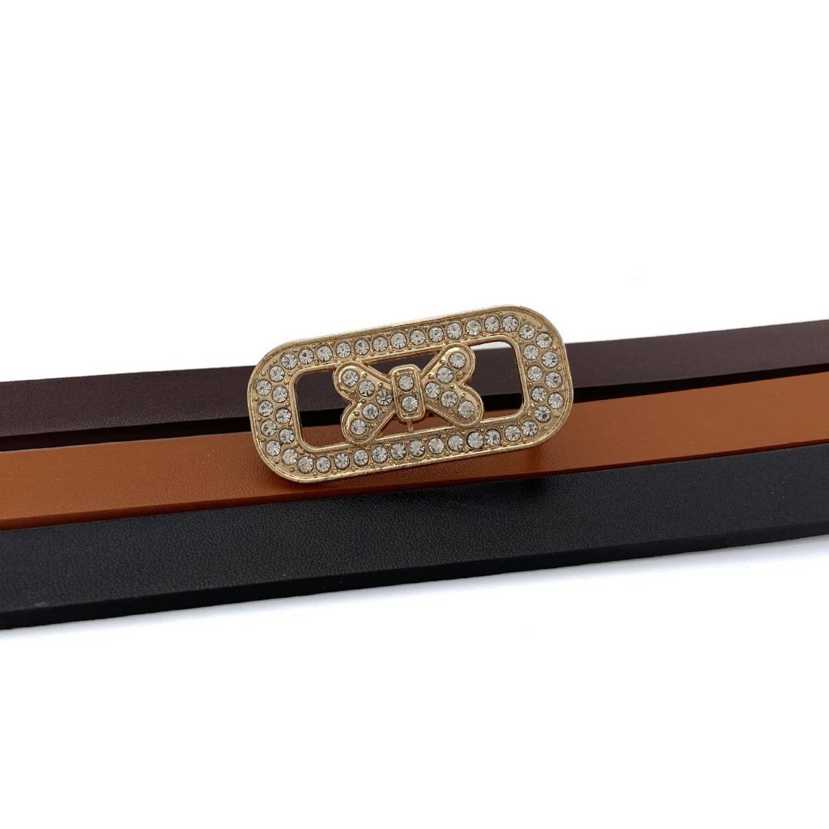 NEW WOMENS DIAMOND THIN BELT BUTTERFLY BELT_CWABE0710