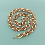 LARGE RESIN ACRYLIC BAG CHAIN WIDE SHOULDER STRAP_CWMM5097