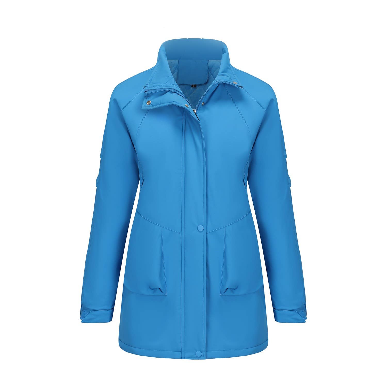 Windproof And Warm Long Hiking Jacket